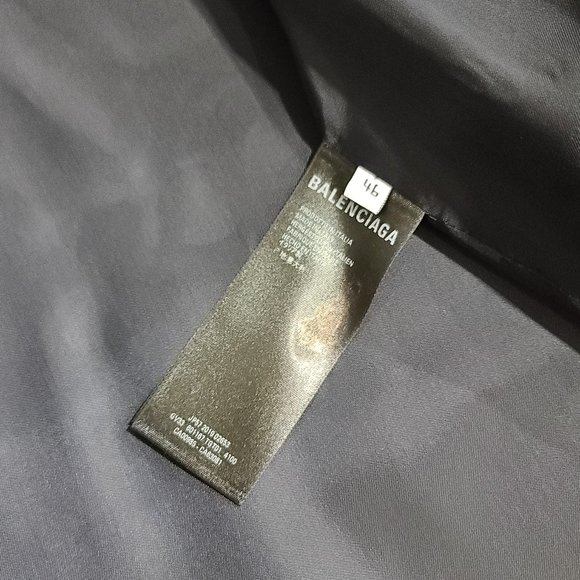 BALENCIAGA CHECK HIGH COLLAR JACKET (UNISEX) - Picture 8 of 14